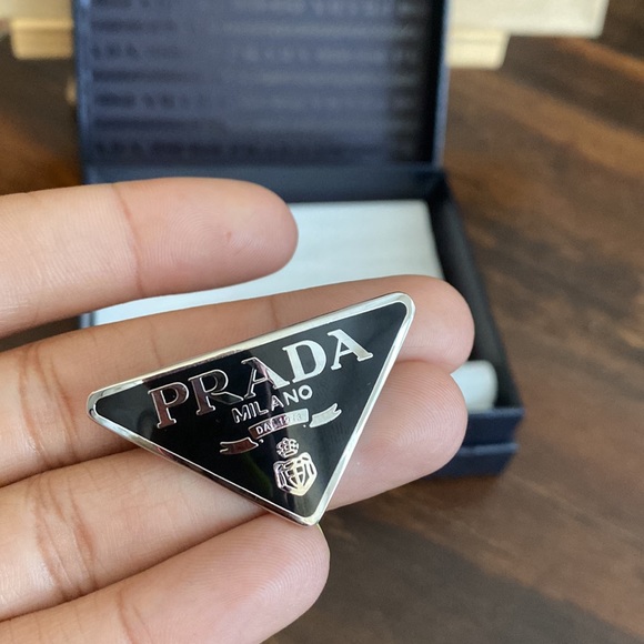 Prada Metal Hair Clip - Picture 5 of 7